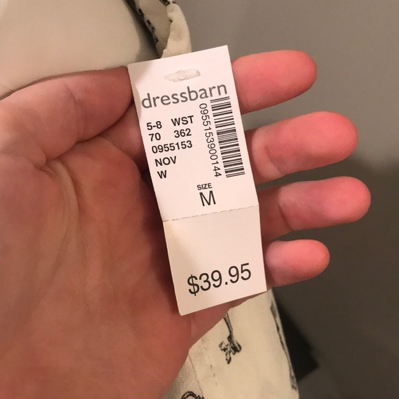 NWT Dressbarn Key Blouse Sz M - Picture 4 of 8